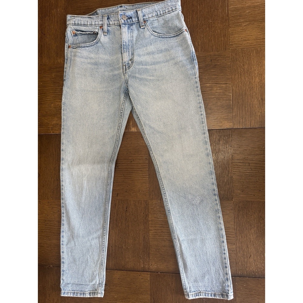 Levi's 512 Slim Taper Men's 31x28 Comfort Stretch Light Wash Denim Jeans 2019
